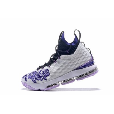 Nike Erkek Lebron 15 Mor Basketbol Ayakkabısı Türkiye - WS4FGNQ4